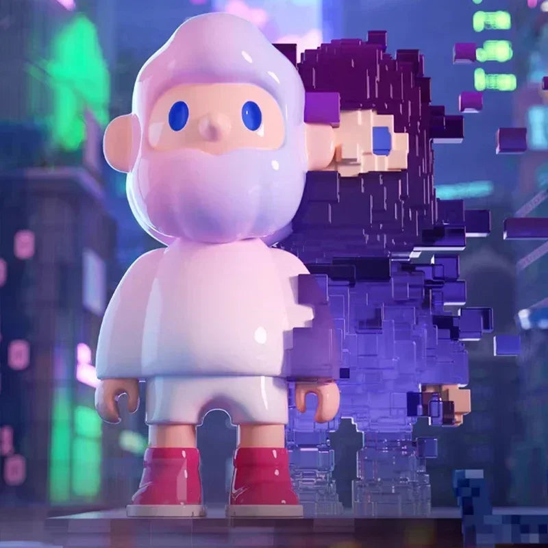 Finding Unicorn FARMER BOB Next Generation Pixel Universe Series Blind Box Toys Kawaii Anime Action Figure Surprise Mystery Box