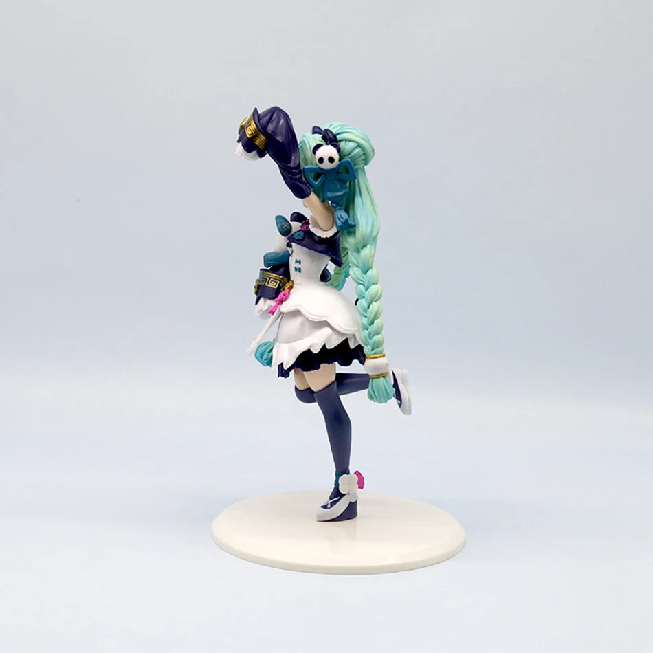 Hot Anime Hatsune Miku Figure 18cm National Style Fashion Panda MODERNCHINA Gift PVC Collection Acition Figure