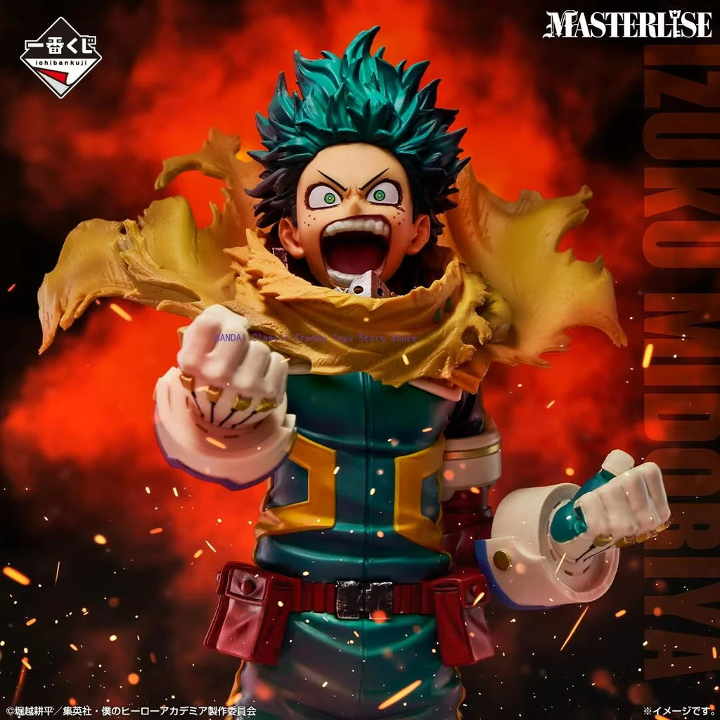 In Stock Original Banpresto Ichiban Kuji My Hero Academia Katsuki Bakugo Izuku Midoriya Anime Characters Model Present Garage