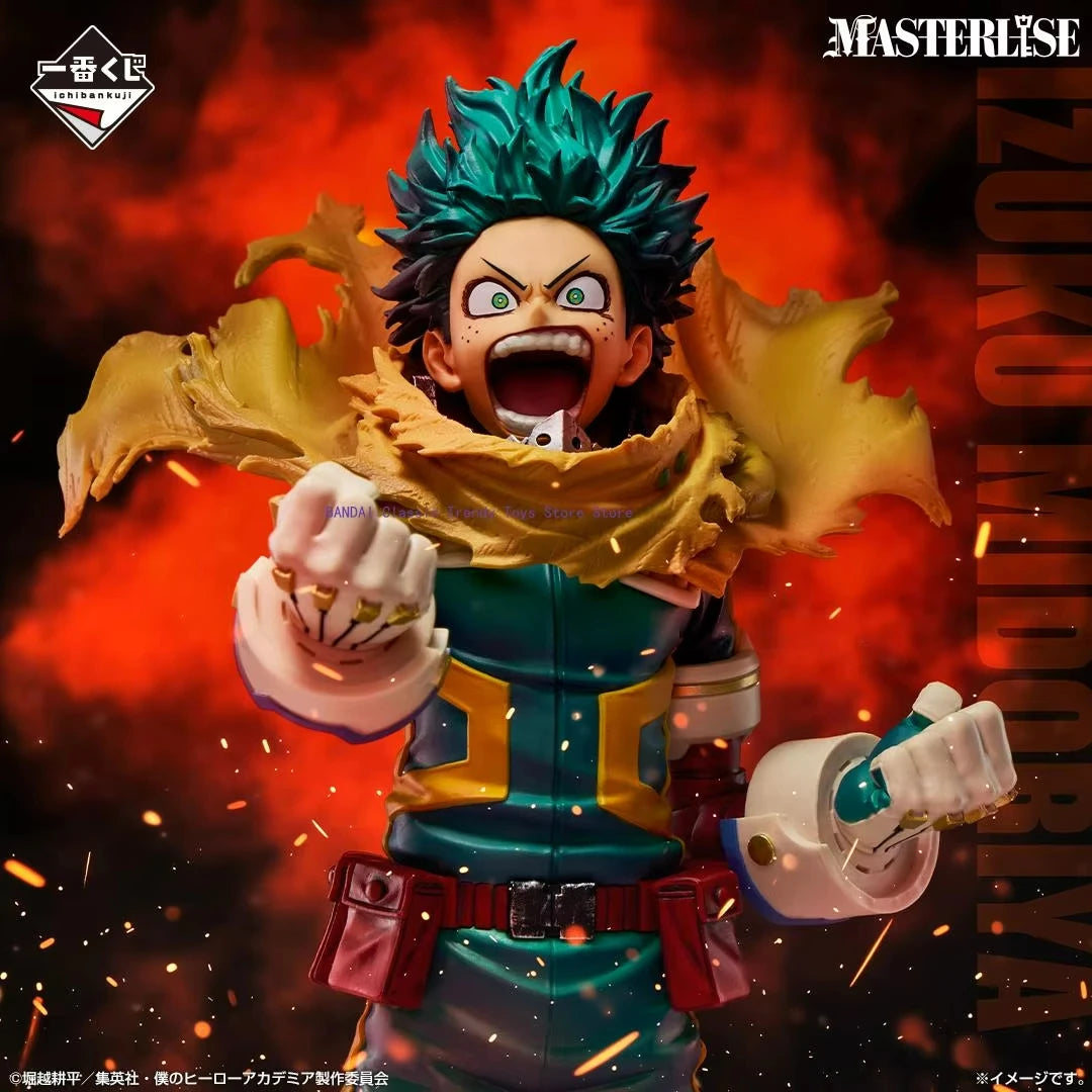 In Stock Original Banpresto Ichiban Kuji My Hero Academia Katsuki Bakugo Izuku Midoriya Anime Characters Model Present Garage