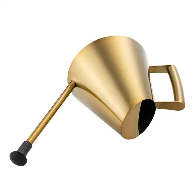Metal Watering Can 900ML Stainless Steel Plant Watering Can Plant Waterer Golden Plant Mister Watering Can Plant Watering For