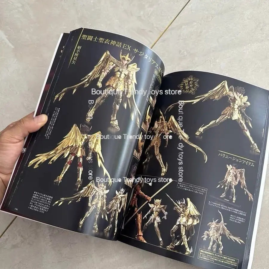 20th Anniversary Saint Seiya Cloth Collection Album - Anime Figure Mook Book Gift for Collectors