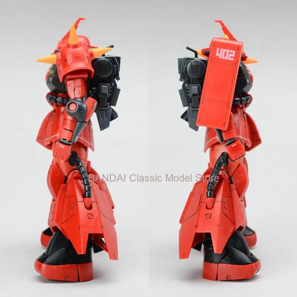 Bandai Gundam MS-06R-2 Zaku2 High Mobility Type Action Figures J.Ridden's Use Mobile Suit Variations Zaku Plastic Model Kit