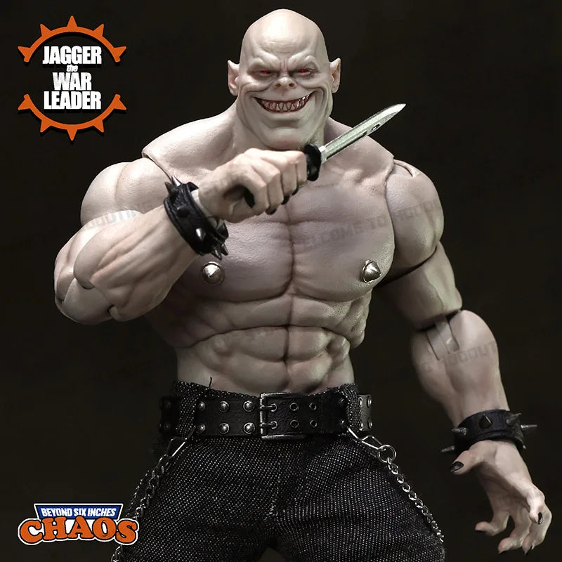  In Stock Original CHAOS Studio Muff Toy 1/12 Jagger The War-leader Action Figure No.003 Figurine Collectible Custom Toys Gifts