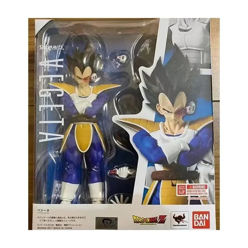 Original BANDAI S.H.Figuarts Son Gohan Vegeta DRAGON BALL in Stock Anime Action Collection Figures Model Toys