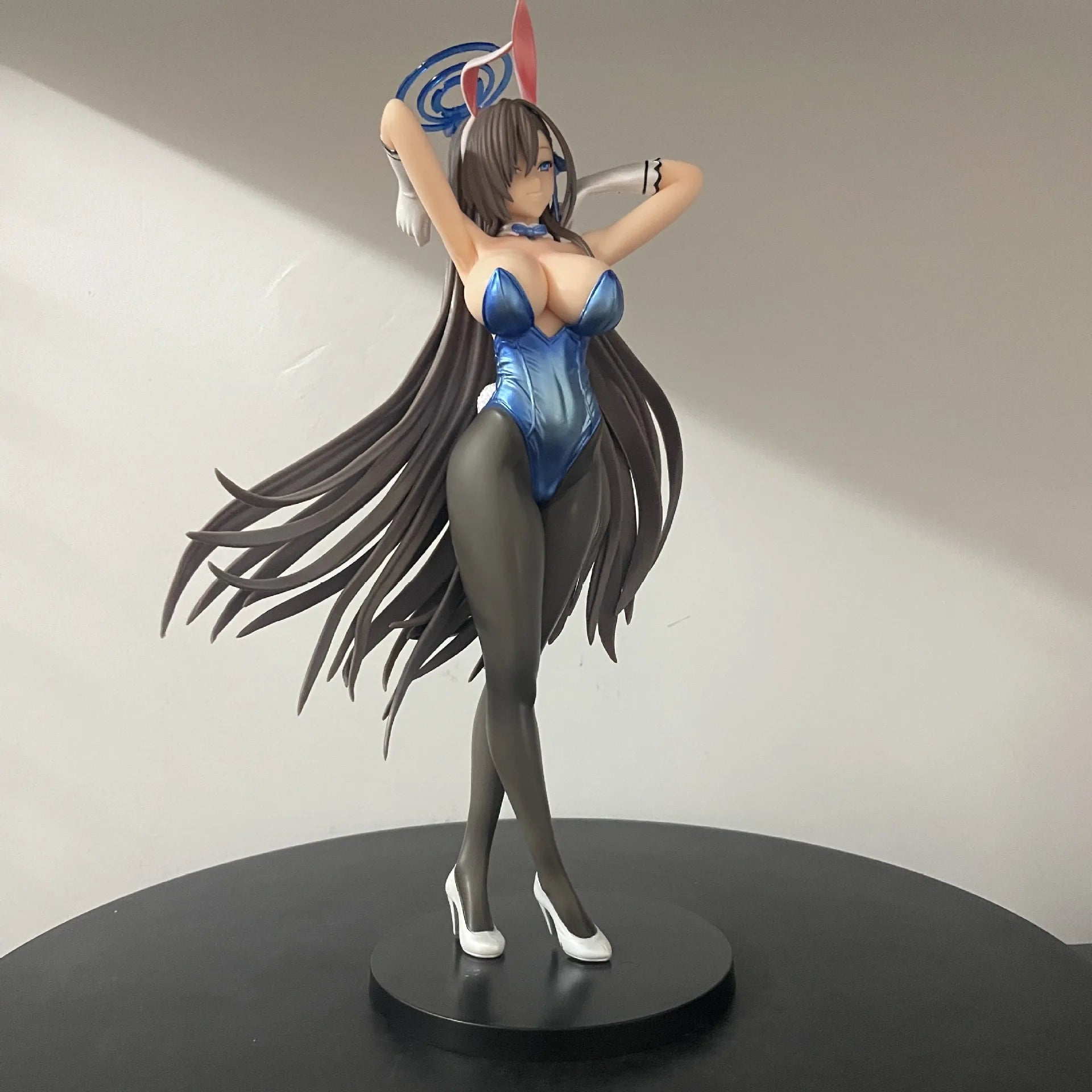 29cm Blue Archive Ichinose Asuna Standing Game Bunny Girl Figures Models Statue Model Boys Collectible Ornament Doll Toys Gifts
