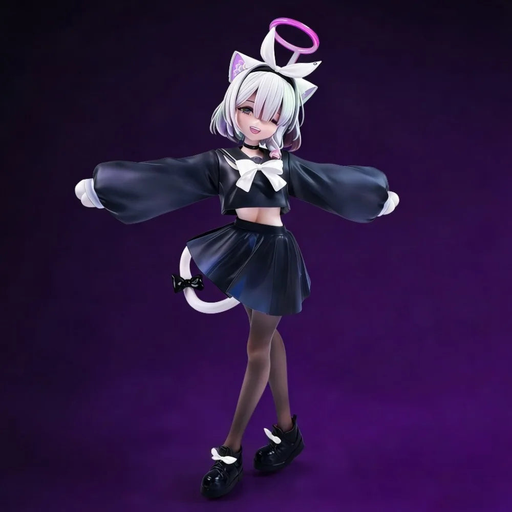 8.27in/21cm Anime Blue Archive Figure Black Arona Action Figures PVC Statue Model Collection Toys Gifts