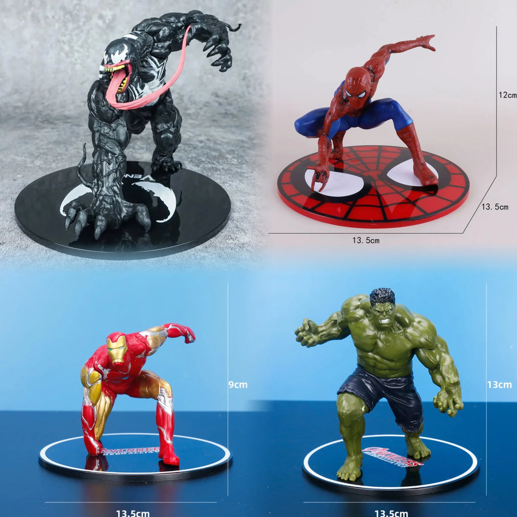 HOT 2026 Latest Venom Solid PVC Lying Position Venom Villain Alliance Spider Man Anime Handmade Model Decoration Doll