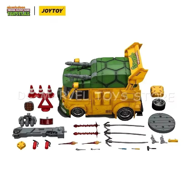 JOYTOY 1/18 TMNT-Turtle Van TMNT-Roadkill Rodney Action Figure