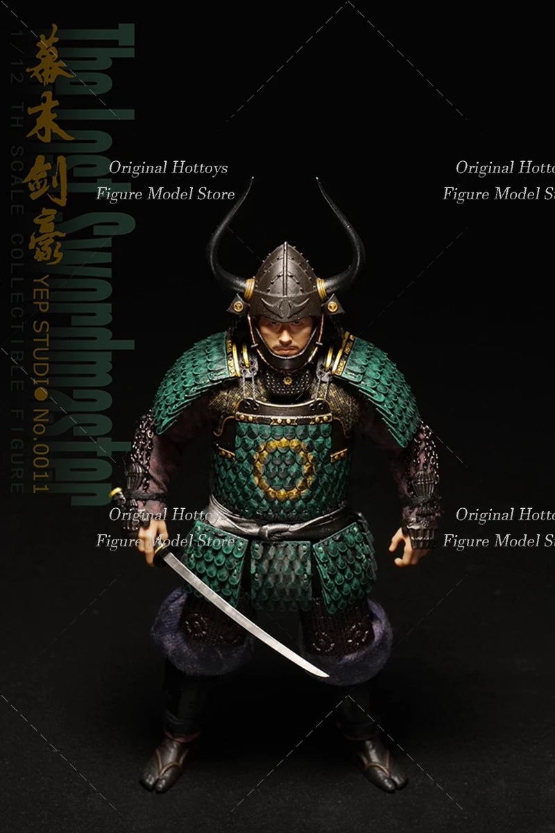 Yep Studio No.0011 1/12 Scale Male Soldier Shogunate Swordmaster Ancient Hero Full Set 6-inches Action Figure Doll Gifts