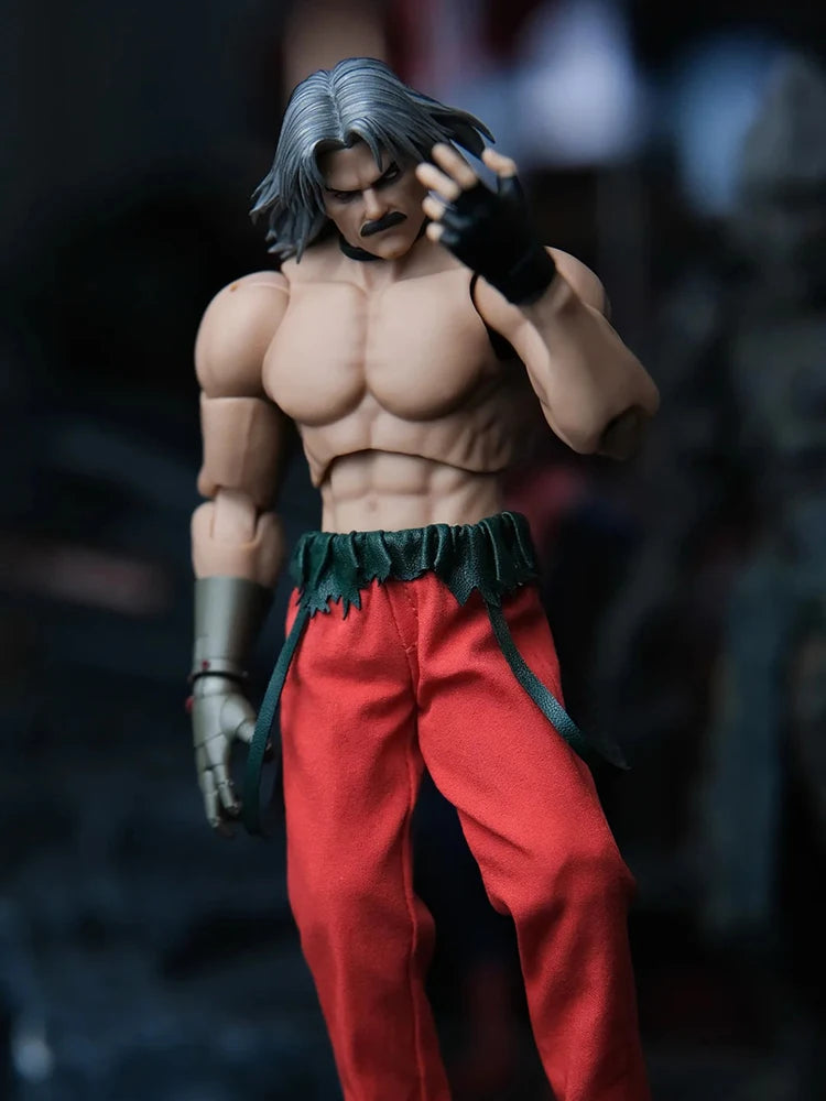 Tunshi Studio The King Ts-015 SHF 97 Sun God Orochi Rugal 1/12 Scale Poseable Action Figure Collectible Game Peripherals Model