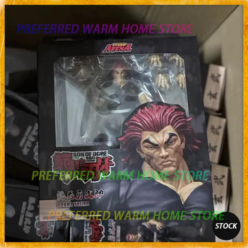 In Stock Storm Toys Arena Kaoru Hanayama 6 inches Hanma Yujiro Hanma 1/12 PVC Anime Figures Model Toys BAKI boy ST Small size
