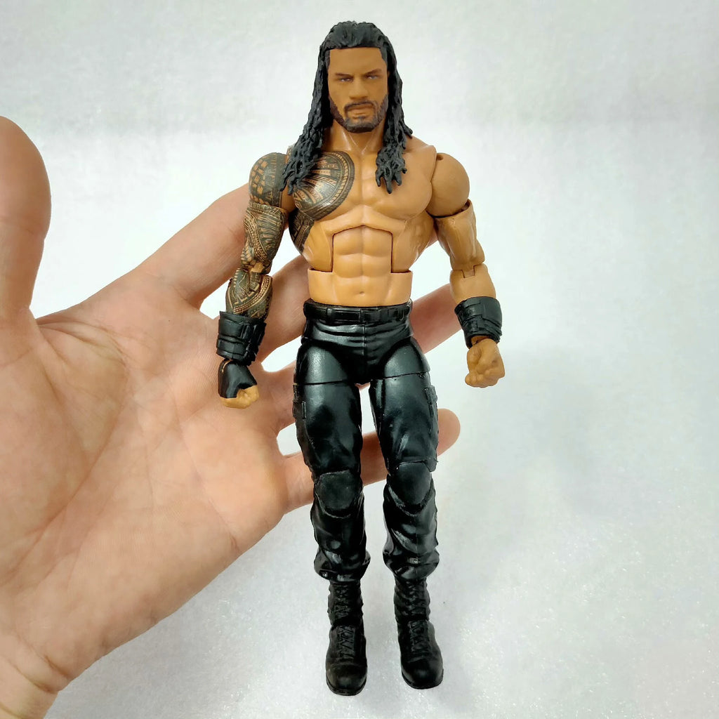 AEW DA Roman Reigns John Cena Dwayne Johnson Action Figure Wrestling Figure Display Collection Festival Gift