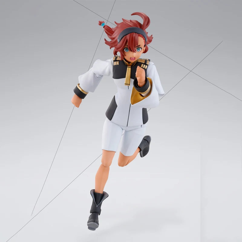 Bandai Original Genuine Figure Gundam: the Witch from Mercury Model Kit SHF Suletta Mercury Collection Action Figure Model Toys