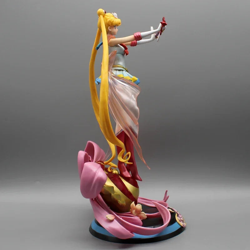 35cm Moon Anime  Figure Tsukino Usagi  Action Figurine Pvc Statue Model Collection Decor Toys kids Christmas Gifts