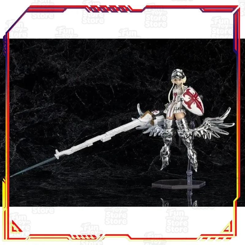 Max Factory PLAMAX Divine Winged Sky Knight Godslayer Yuri Silver-Plated Action Figure Assembly Model Toy Collectible