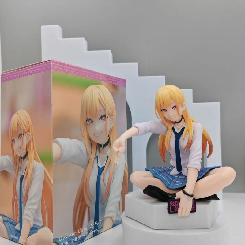23cm My Dress-Up Darling Sexy Anime Girl Figure Marin Kitagawa Bikini Action Figure Adult Collectible Model Doll Toys Gifts