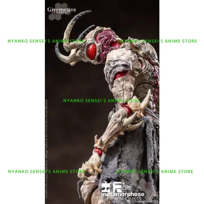 In Stock Giveme5ive The Rise of Insects 1/12 Feizu Airoki Action Figure Anime Models Toy Doll Gift Hobby Collectible