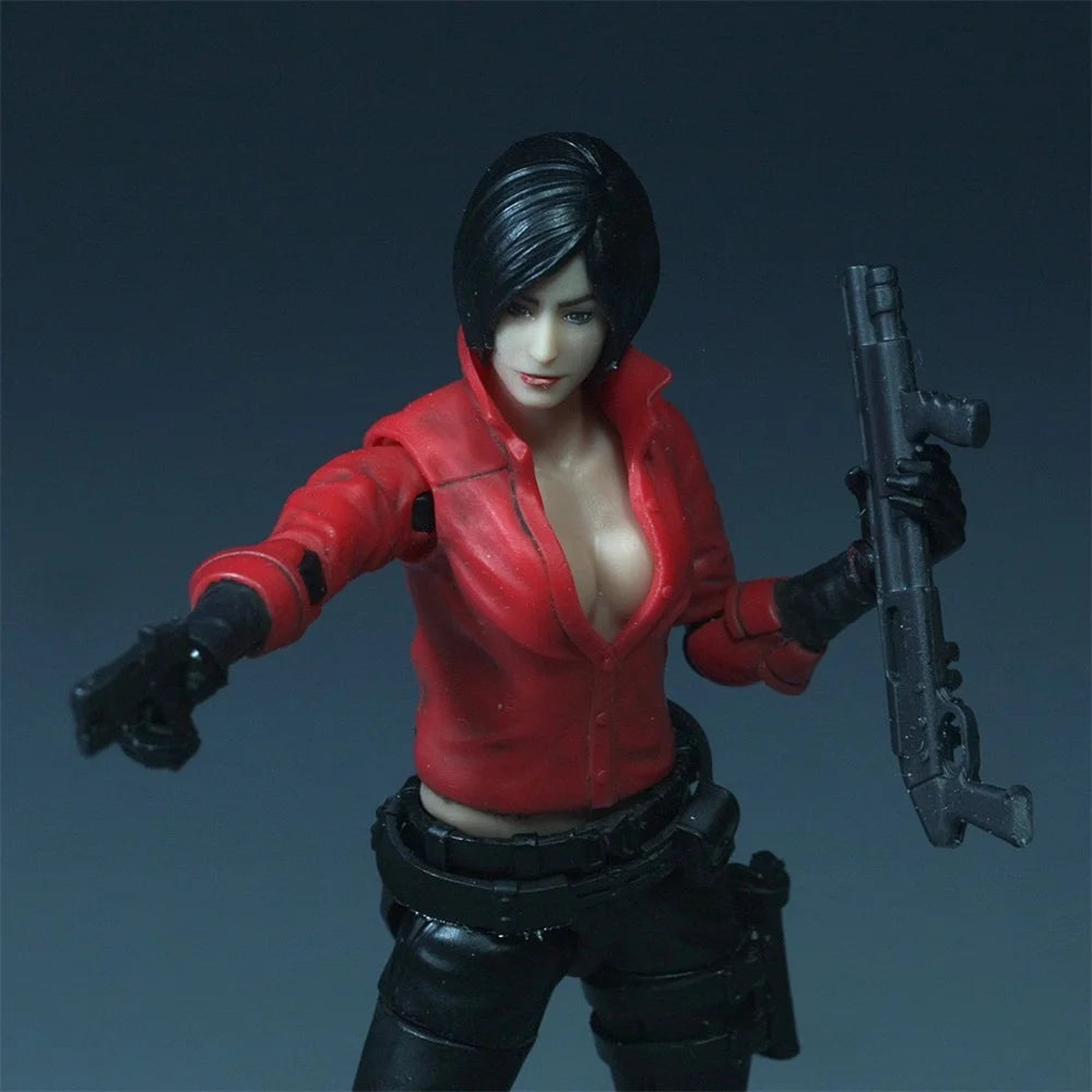 1/18th Acid Rain Dark Source Plant Green Female Residents of the Soldier Evil Full Set Moveable Action Figure About 3.75" Fans