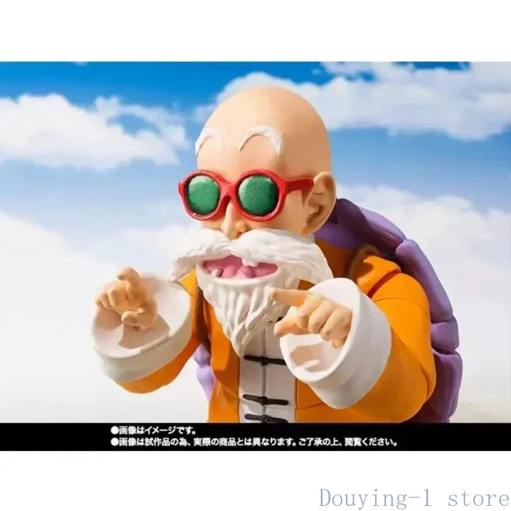 In Stock BANDAI 100% SHF Dragon Ball Kame Sennin Anime Action Collection Figures Model Toys Figura PVC Gift SSWW