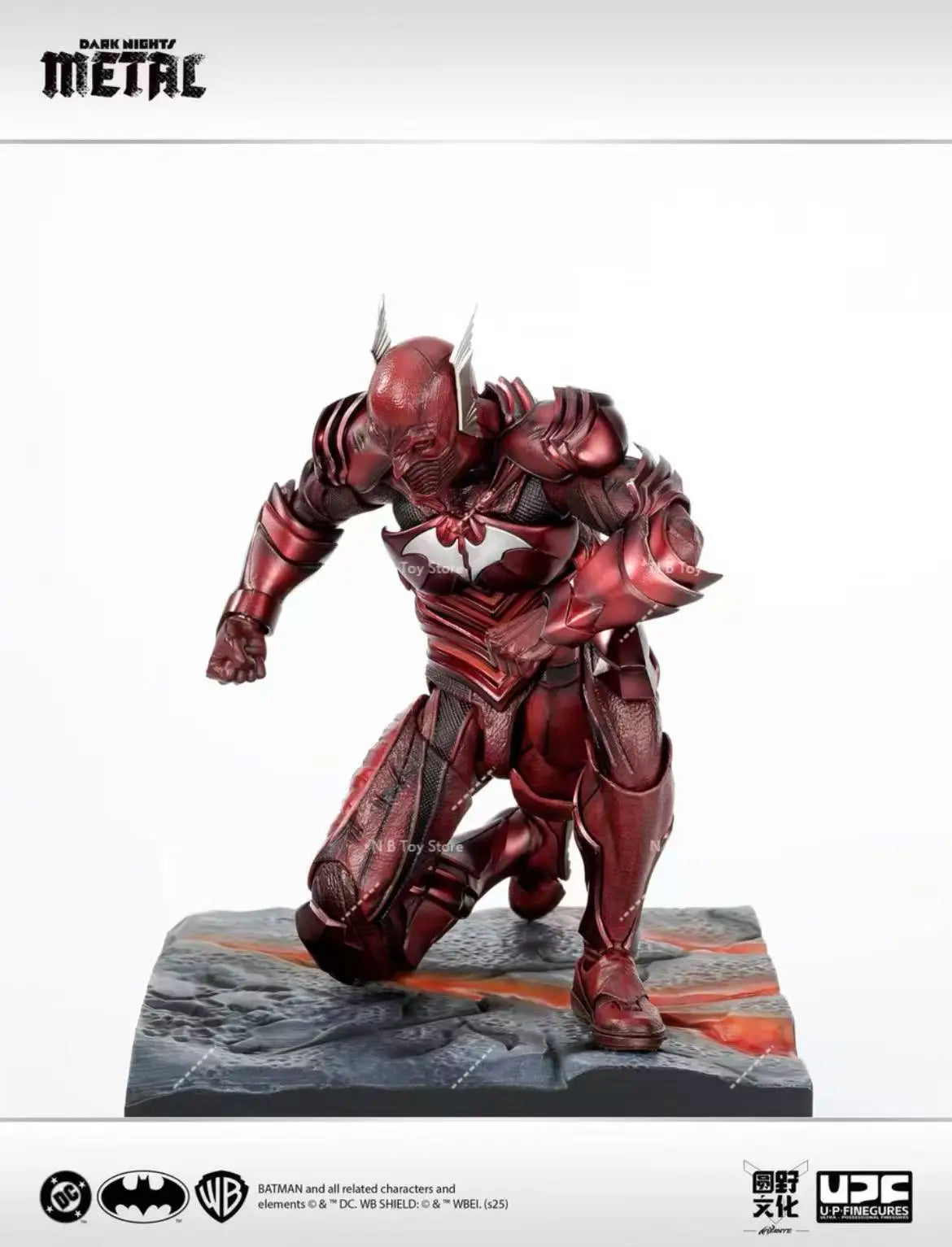 New in Stock Lpzz Red Death U-P-Finegures 1/12 Dark Knight Red Death Action Anime Character Gift Toy