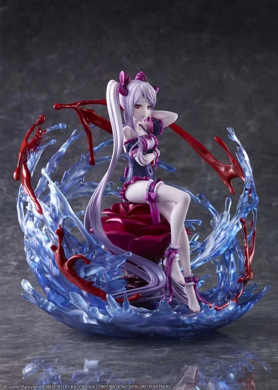 100% Original: Overlord Shalltear Bloodfallen Swimsuit ver.1 / 7 PVC Action Figure Anime Model Toys Collection Doll Gift