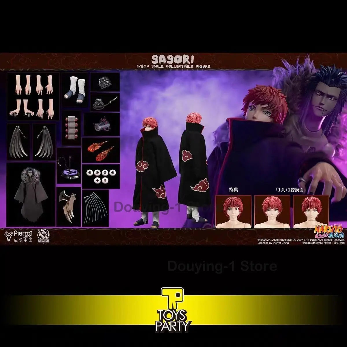 In Stock ROC Sasori 1/6 Scale Collectible Figure Anime Figure Collection Model Gift