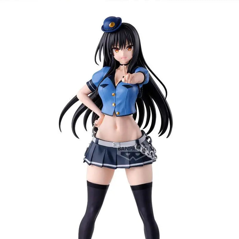 [Genuine Original] Bandai Banpresto To Love-Ru Darkness Glitter&glamours Kotegawa Yui Police Ver. Collector Anime Figure Model