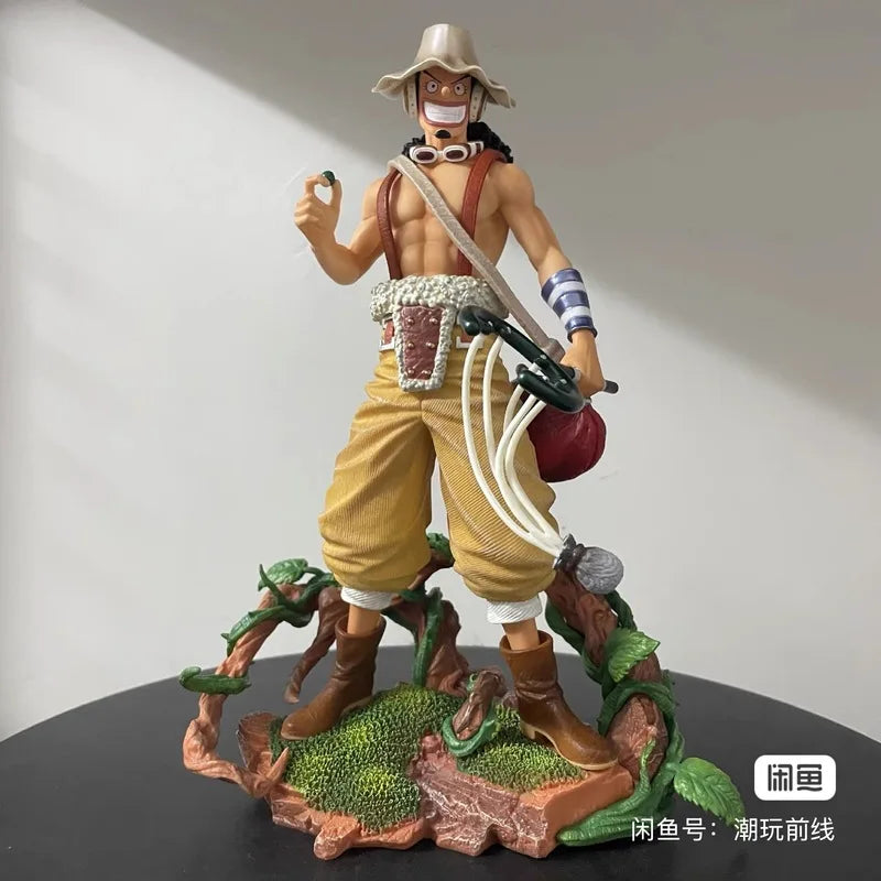 25cm Anime One Piece Action Figure Usopp Two Years Later Pvc Collectible Doll One Piece Usopp Figures Model Toy Gift For Fans