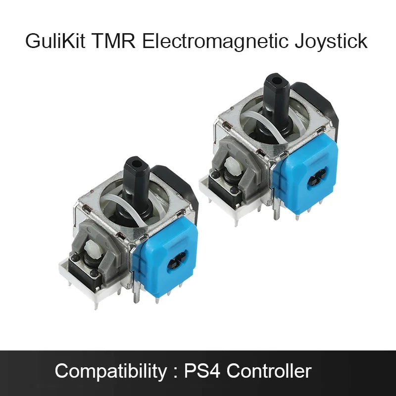 GuliKit Anti-Drift TMR Electromagnetic Joystick for PS4 Xbox Series Gamepad for Switch Pro PS5/PS5 Edge Controller Replacement