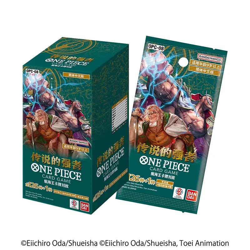 In Stock 2025 Bandai Genuine One Piece Opcg Tcg Game Card Chinese Version Op13 Carrying On His Will Collection Card Toys