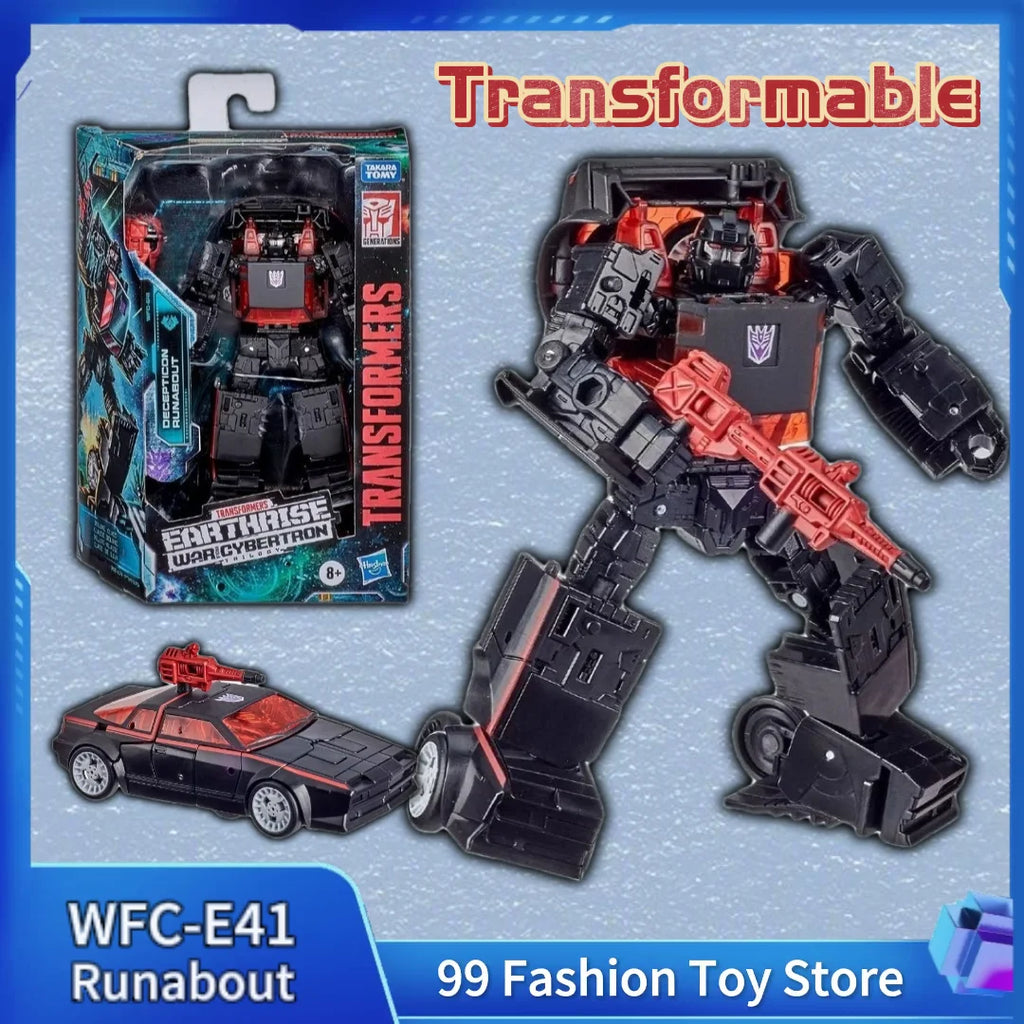 In Stock Transformation WFC WFC-E41 WFCE41 Decepticon Runabout Action Figure Boy Collection Gift Toy