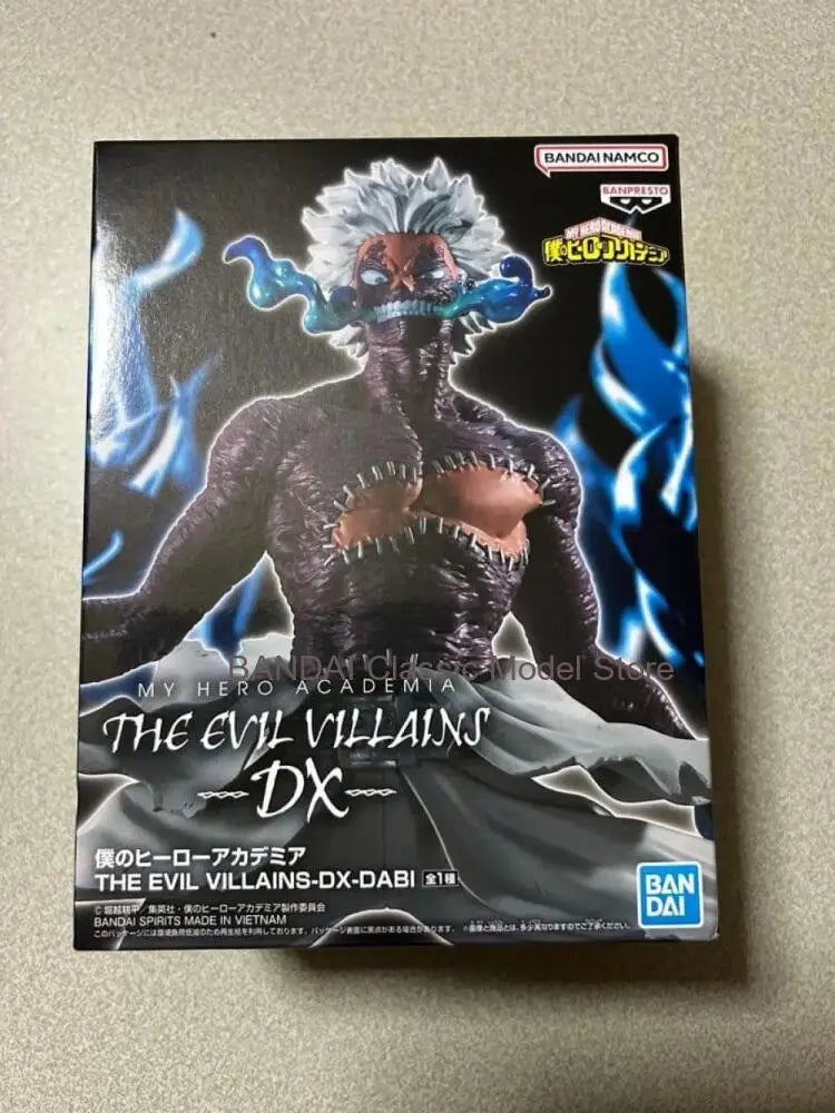 In stock Bandai Officially Licensed My Hero Academia THE EVIL VILLAINS-DX-DABI Figures Anime Model Genuine Boxed Toy Gift