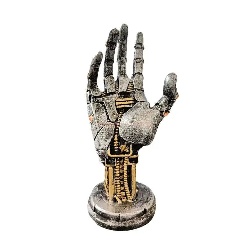 Anime Peripherals Cyberpunk Style Mechanical Arm Resin Craft Ornaments Xbox Switch Game Controller Desktop Stand