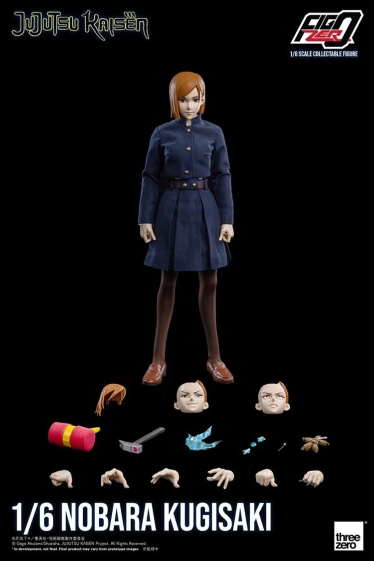【MT】Original Threezero FigZero 3Z03760M0 JUJUTSU KAISEN Kugisaki Nobara 1/6 Action Figure Toy