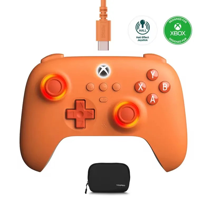 8BitDo Ultimate C Wired Controller Hall Effect Joysticks USB Gamepad with for Xbox Series X/S, Xbox One and PC Windows 10/11