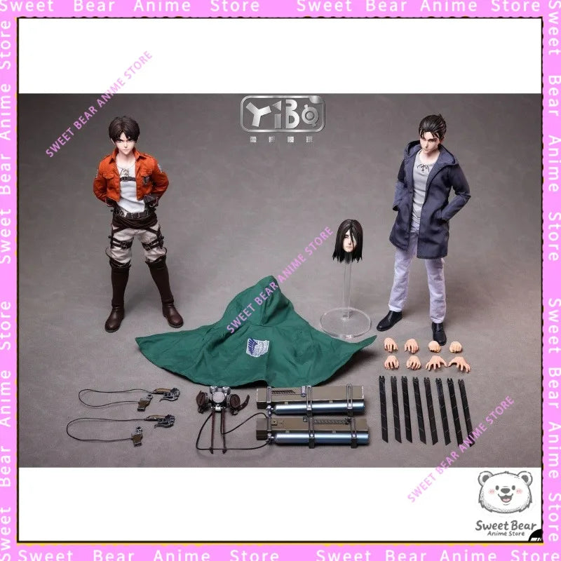 In Stock YIBO TOYS Eren Attack on Titan YB-R2014 1/6 Scale Action Figure Anime Model Trendy Toys Desktop Doll Collectibles