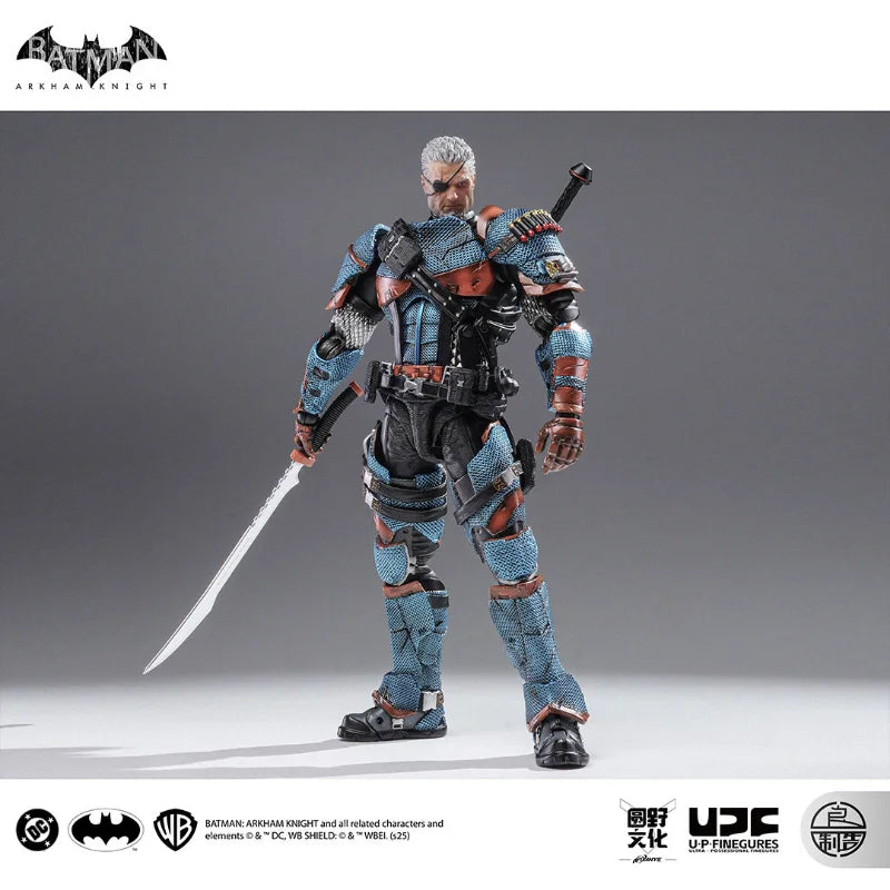 [Fast Shipping] LPZZ Arkham Knight DC002 1/12 Scale Deathstroke Finished Product Action Figure Model Toy Collection Gifts