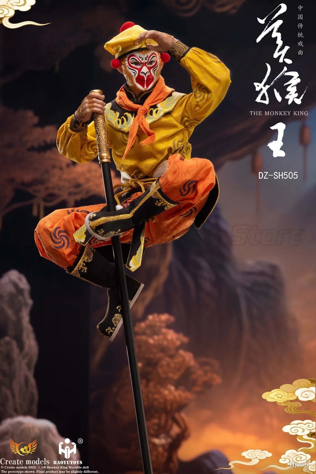 【MT】Pre-sale Original Createmodel HaoYu Toys Opera Series Monkey King 1/6 Action Figure Toy Collection