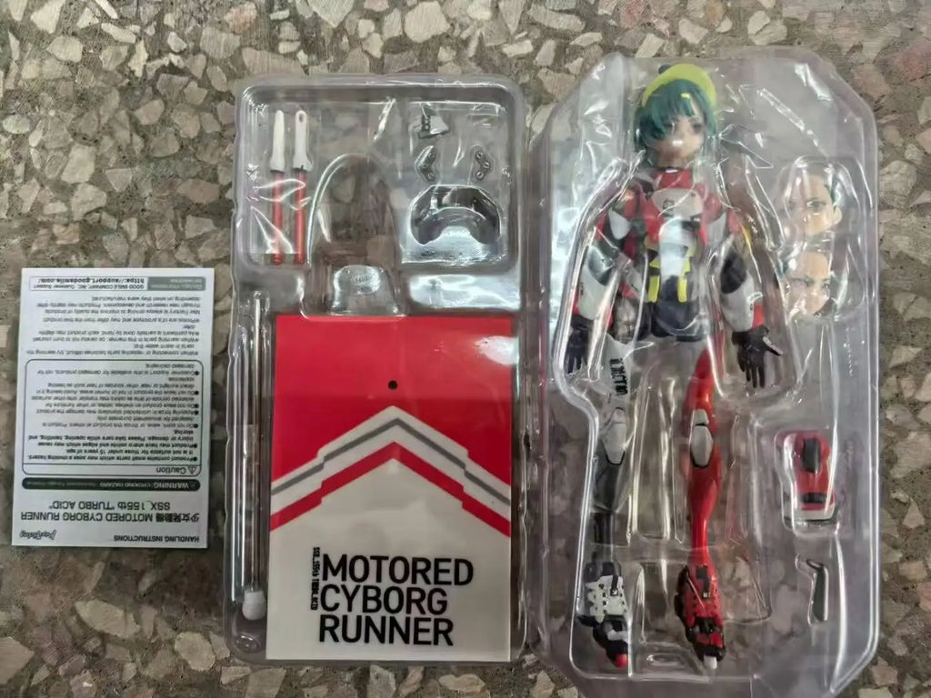 New Sentinel Motored Cyborg Runner Articulated Action Figure Collectible Model Desktop Display Decoration For Anime Collectors