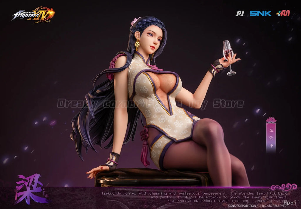 【In Stock】Original PIJI THE KING OF FIGHTERS XIV Liang 1/4 Scale Figure Toy Model Collection