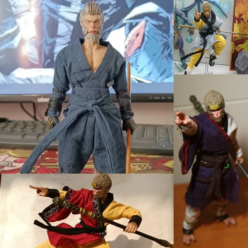 【No Figure】Handmade 1/12 Scale Male Soldier Clothing Accessories Fabric Clothing Suit Fit 6''Action Figure Model For Fans DIY
