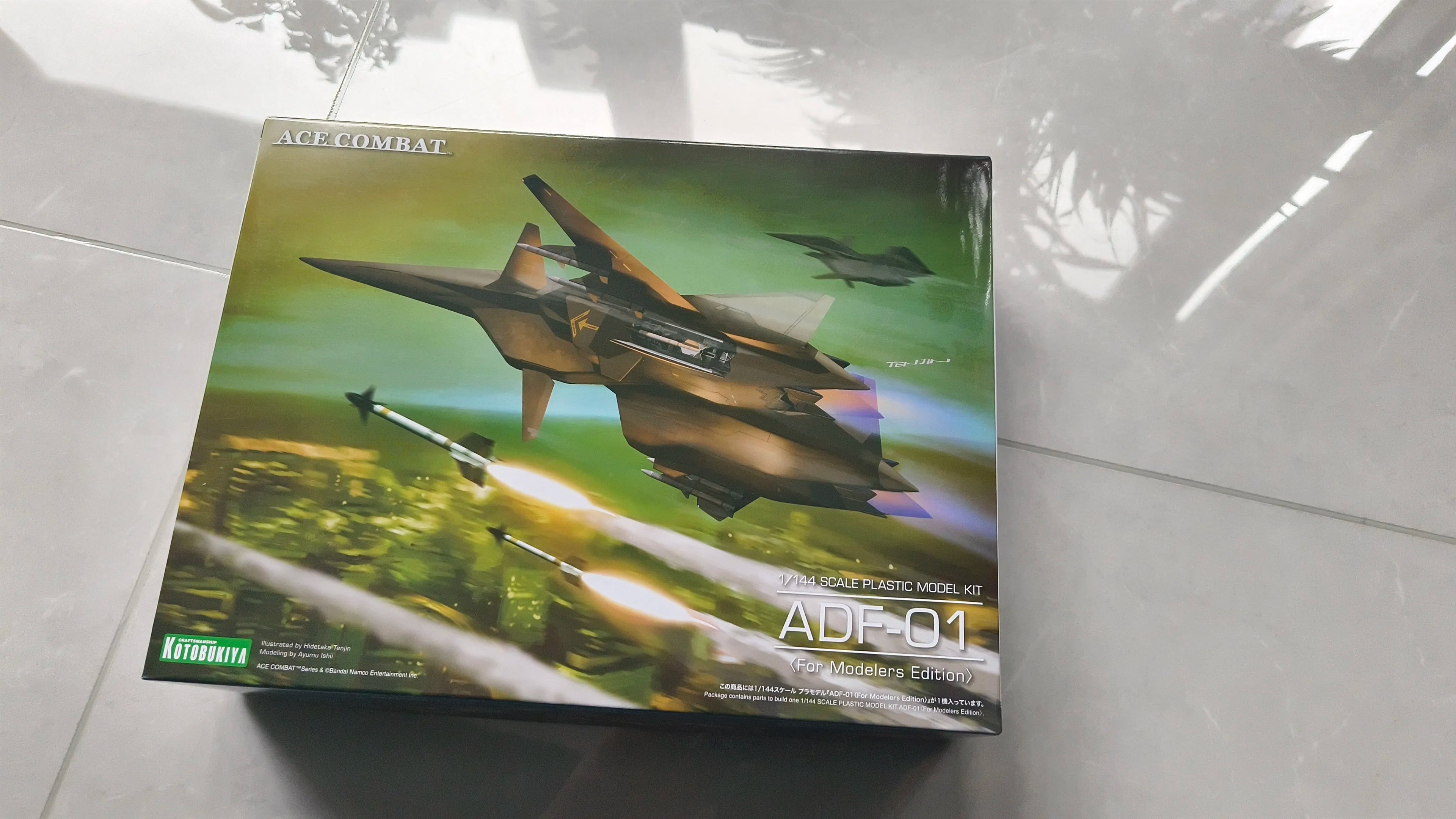 In Stock Kotobukiya ADF KP648 KP649 KP470 KP612 ACE COMBAT Assembly Original  Model Collection Action Fighter Toy 1/144