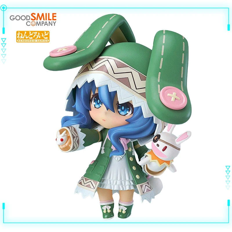GSC Original Genuine Date A Live Yoshino Yoshinon Nendoroid 395 10cm Q Version Model Toys Kawaii Anime Girl Action Figures Gifts