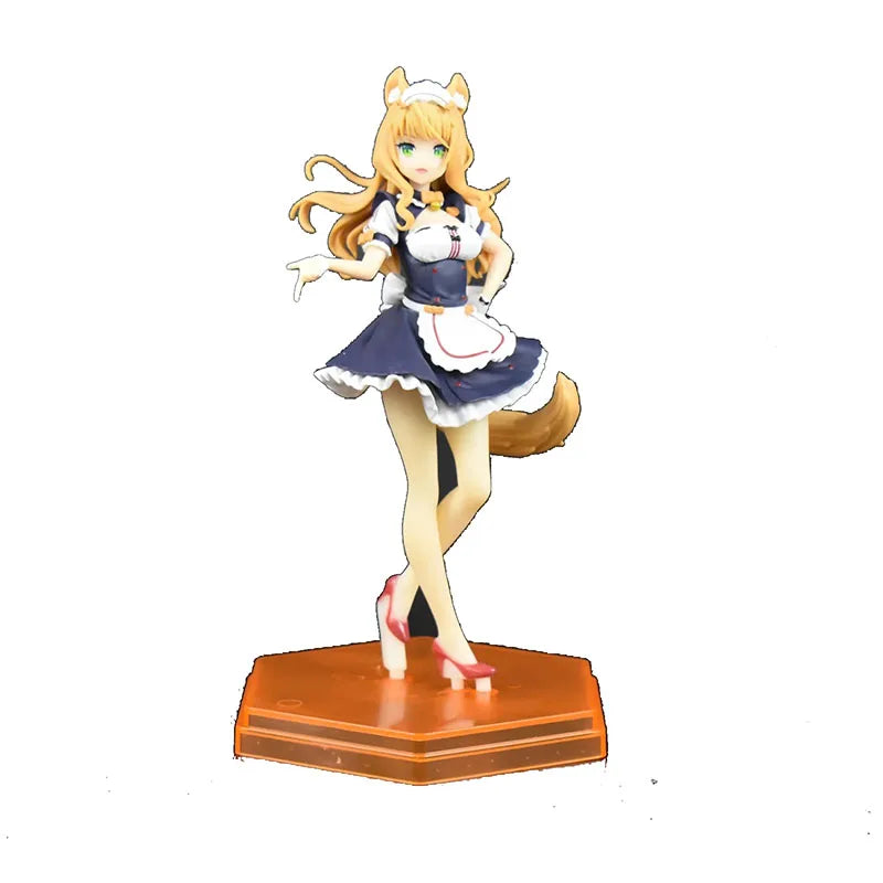 Galgame Nekopara Series Azuki & Coconut & Cinnamon & Maple Cute Girl Maid Figure Toy Collection Decoration Game Peripheral Gifts