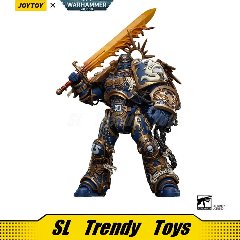 JOYTOY Warhammer 40k 1/18 Action Figures Anime 18.1cm Ultramarines Primarch Roboute Guilliman