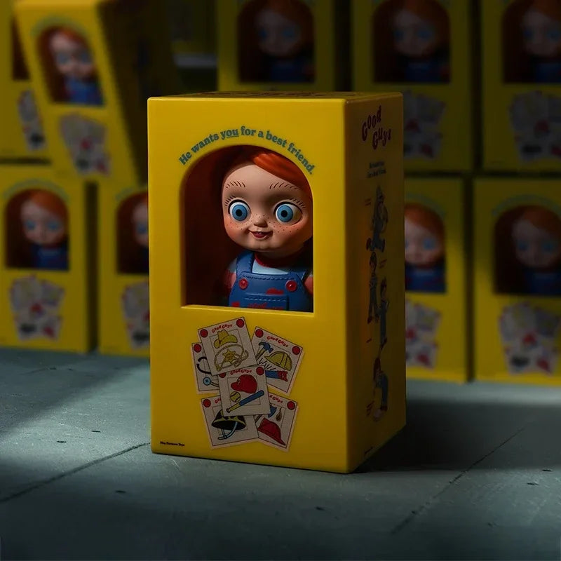 POP MART Chucky Franchise Series Original Blind Box Surprise Mystery Box Cute Anime Action Figure Ornaments Figurines