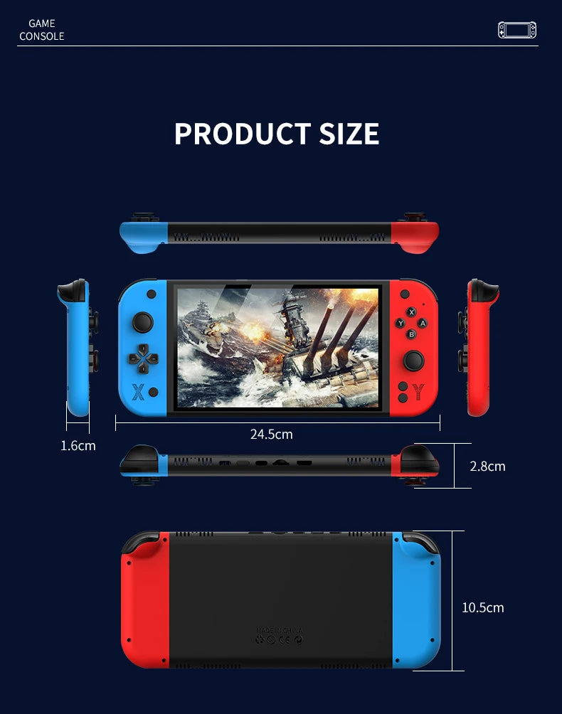 64GB 4000mAh portable handheld game console arcade high-definition For PSP/PS1
