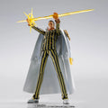 BANDAI SHFiguarts One Piece Monkey D. Luffy GEAR5 Borsalino -FUTURE ISLAND EGGHEAD- PVC 15,5 &amp; 19,5 cm Anime-Actionfigur