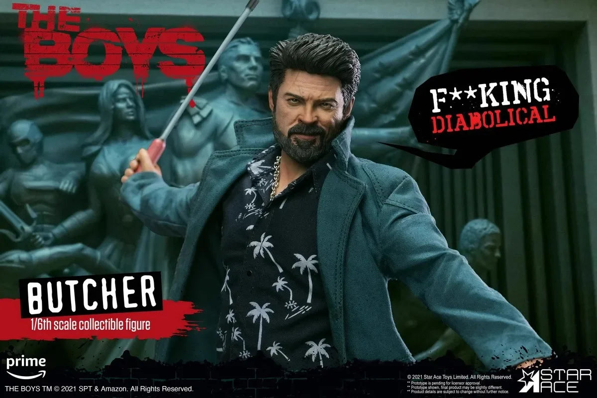 In Stock Original STAR ACE Toys 1/6 THE BOYS Billy Butcher SA0104/5 Luxury Edition 12inch Full Set Action Figure Model Toy Gifts